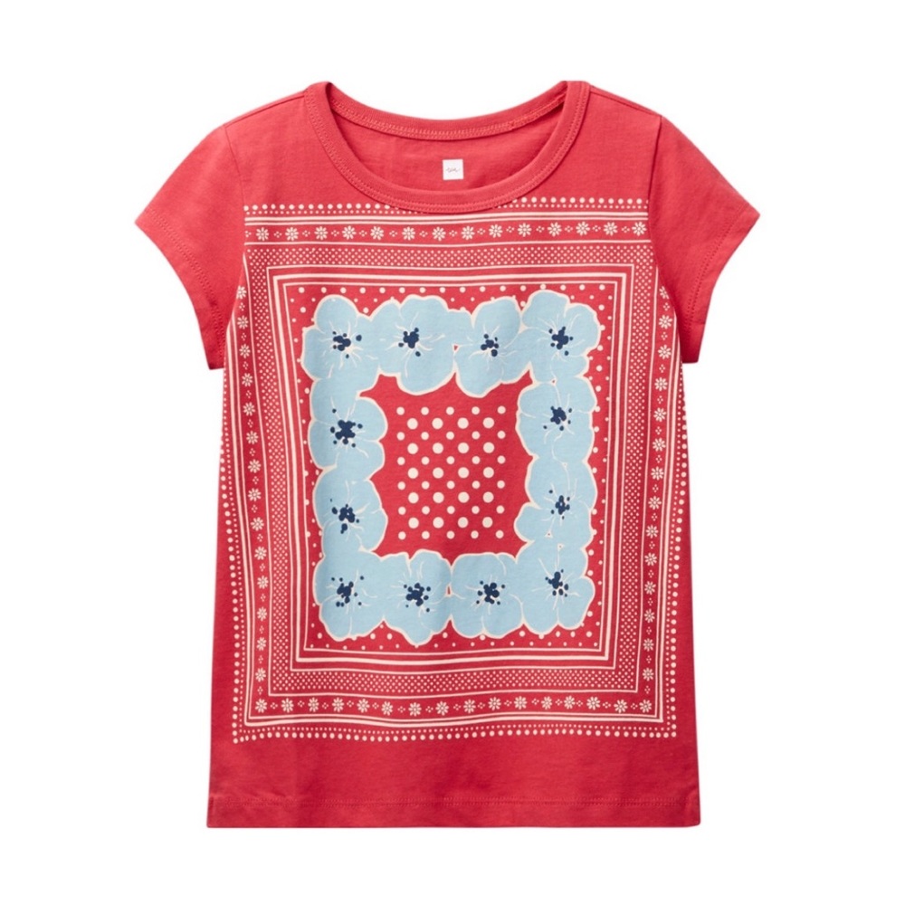 Tea Collection Bandana Graphic Tee